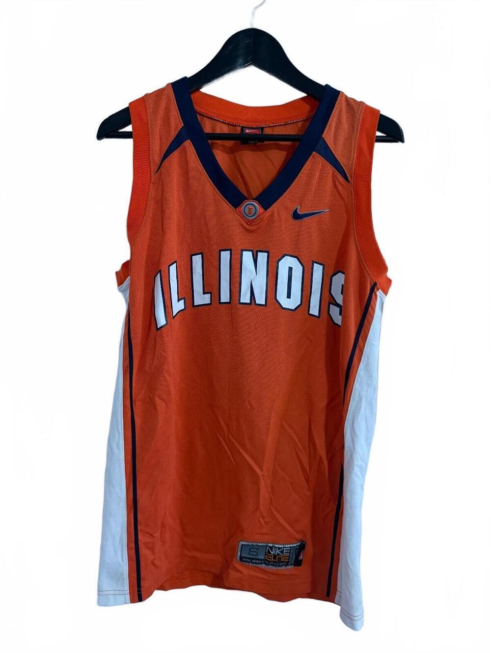 Illinois Fighting Illini Nike Basketball Jersey Sz Small